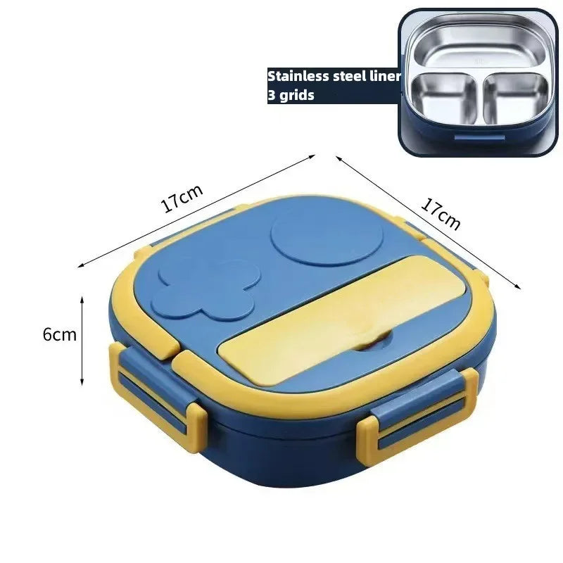 Bento Box Outing Tableware 304 Portable Stainless Steel Lunch Box Baby Child Student Outdoor Camping Picnic Food Container