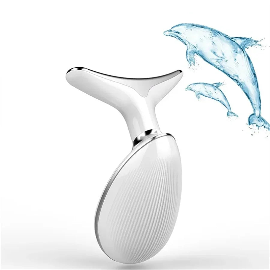 Rechargeable Face Massager For Home Neck And Facial Massage, Skin Care Gift For Women with Advanced Facial and Neck