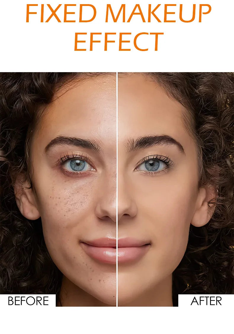 Waterproof Loose Powder Makeup Setting Powder Oil Absorbing Long Wear Finishing Powder for Flawless Smooth Skin