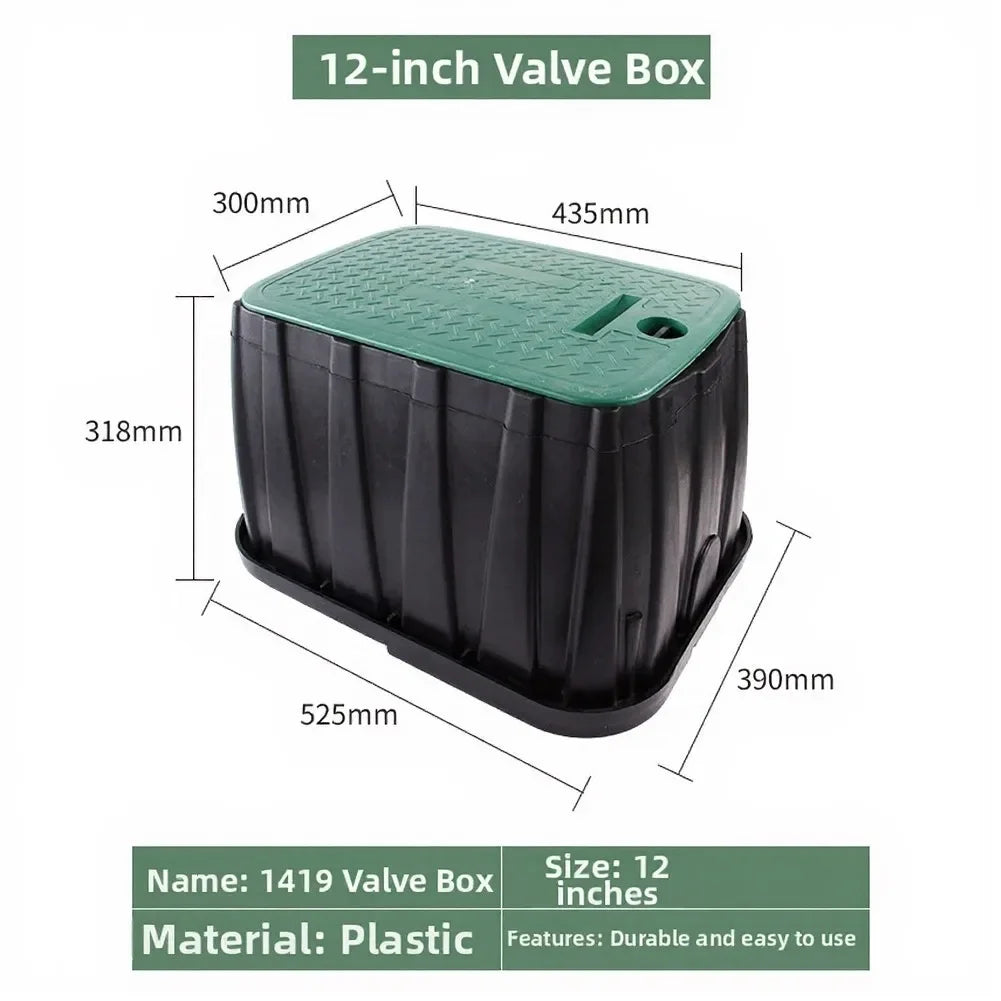 For Garden Maintenance Valve Box Lid Buried Box Cover Protecting Valve Boxes Outdoors Outdoor Components Green