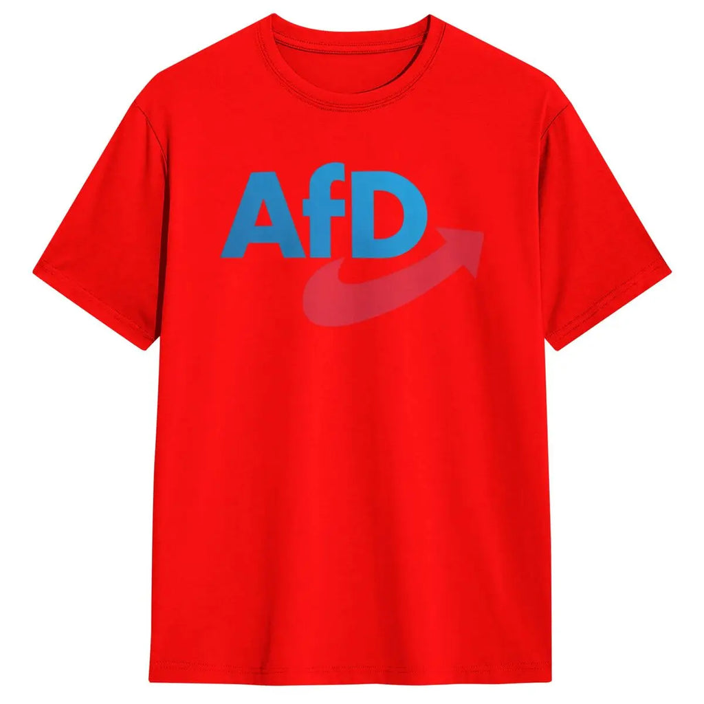 Alternative AFD Germany T-Shirt Summer Y2K Funny T-Shirts 100% Cotton Hip Hop Tee Shirt For Men Short Sleeve Print Tops