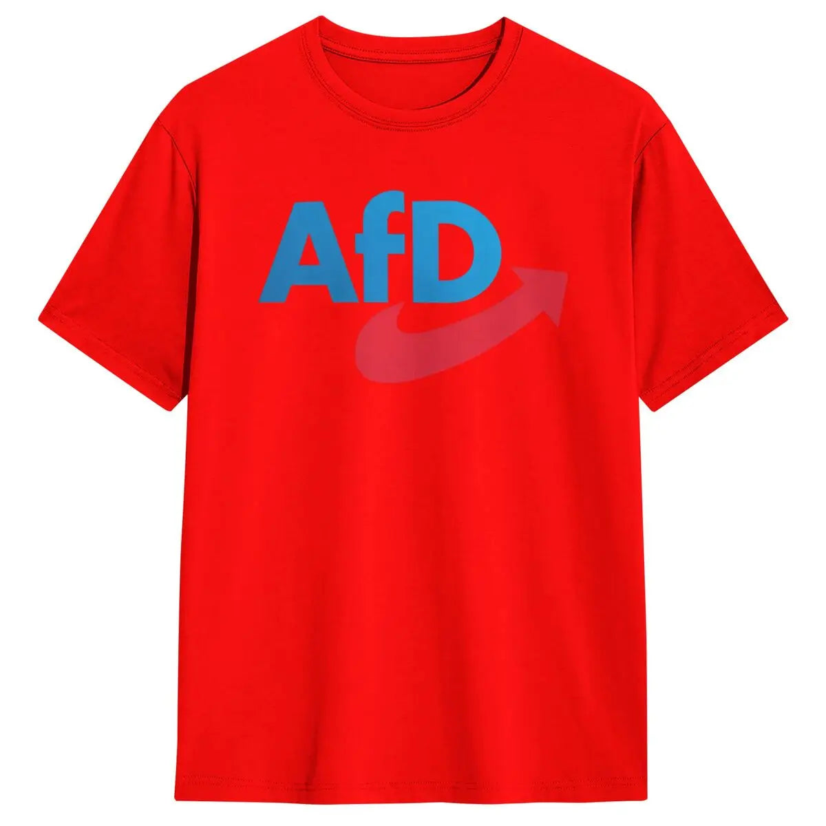 Alternative AFD Germany T-Shirt Summer Y2K Funny T-Shirts 100% Cotton Hip Hop Tee Shirt For Men Short Sleeve Print Tops