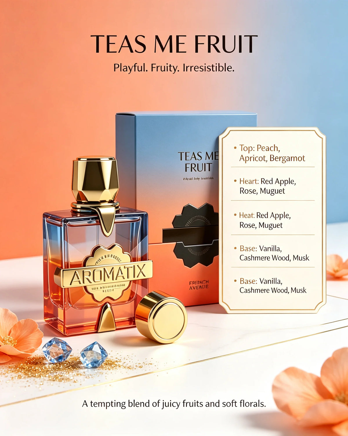 Luxury Unisex Arabic Eau de Parfum 100ml | Long-Lasting Niche Signature Fragrance, Elegant Exotic Scent, 2 Styles Available