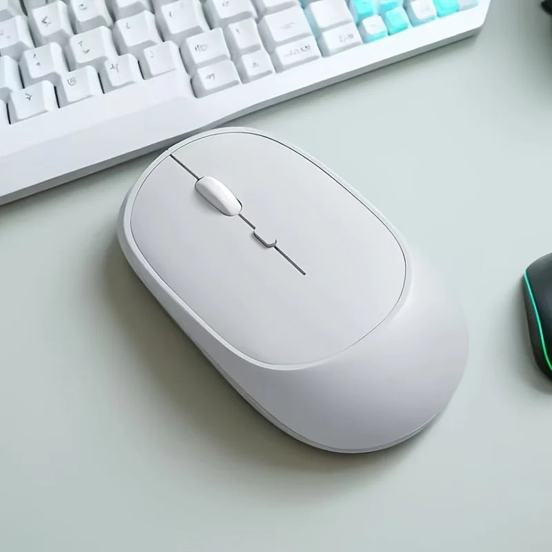 Wireless Mouse Bluetooth-Compatible Mouse Ergonomic 1200DPI Mouse For MacBook Tablet Laptops Computer PC iPad 2.4Ghz Gaming Mice