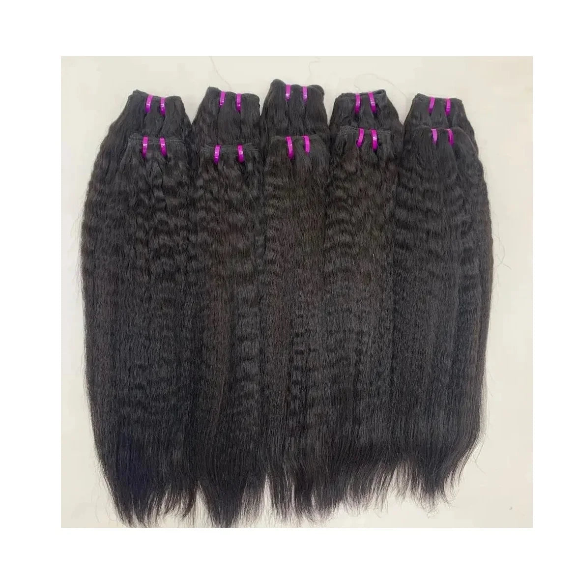 Loose Wave Indian Remy Hair Soft Bundles Pre-Looped Style 1 Extensions Water Wave Deep Wave