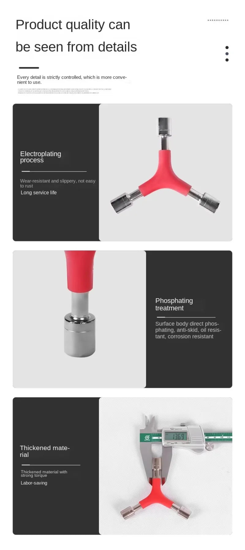 1PCS Y Shape Socket Wrench Bike Allen Wrench Internal Hexagon Wrenches 8/9/10mm 8/10/12mm MTB Road Bicycle Cycling Hex Key Tools
