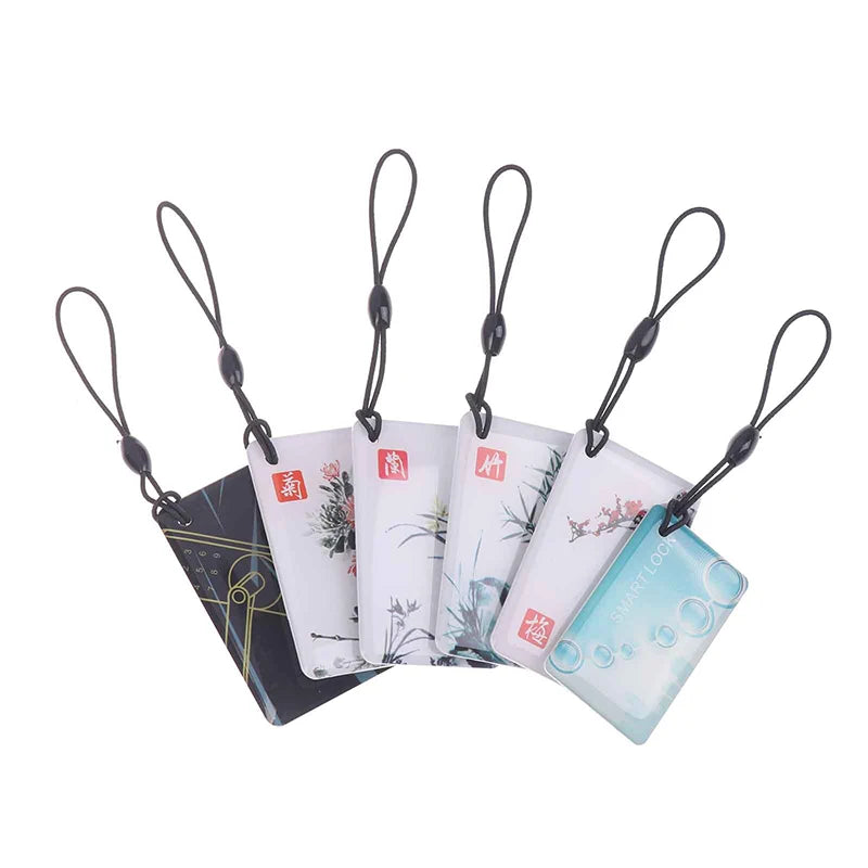 New 10Pcs 13.56Mhz IC Card TTlock BLE Electronic Smart Door Lock Card Digital Smart Fingerprint Locks Unlock Small RFID Card
