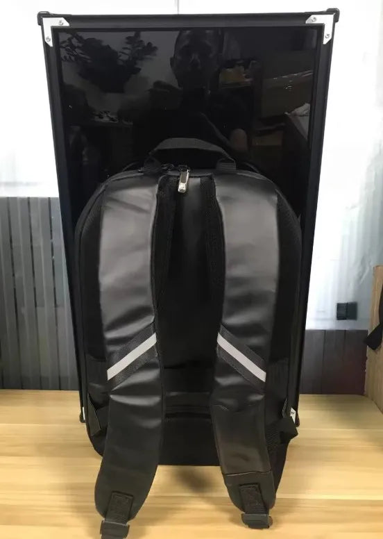LCD LCD charging backpack outdoor promotion mobile display advertising machine
