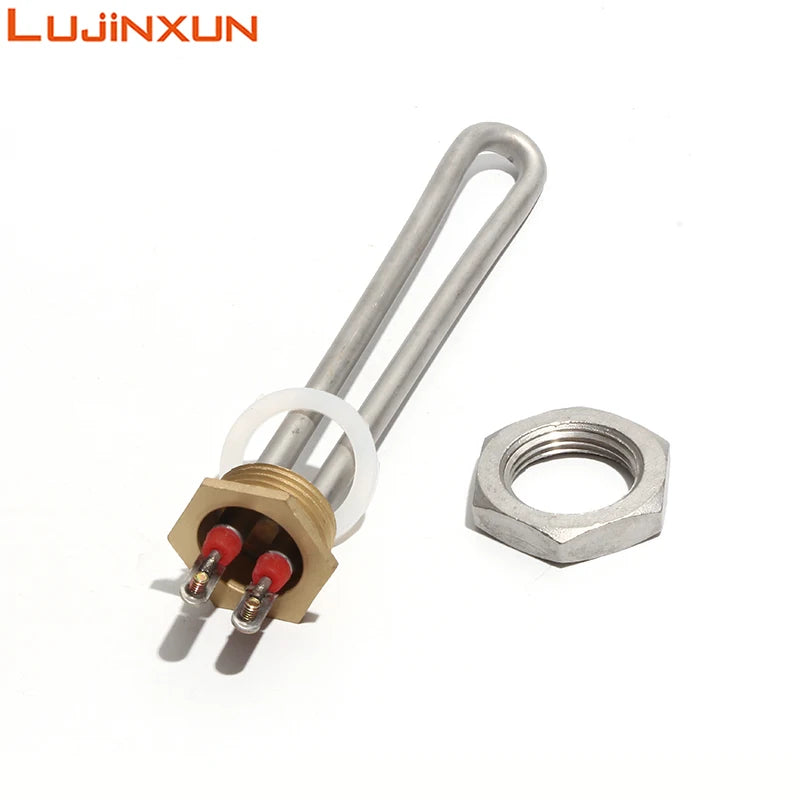 Lujinxun DN25/32mm Heater, 1.0" Electric Heating Element for Boiler Heater/Water Dispenser,110V/220V Heaters, 700W/1000W/1500W