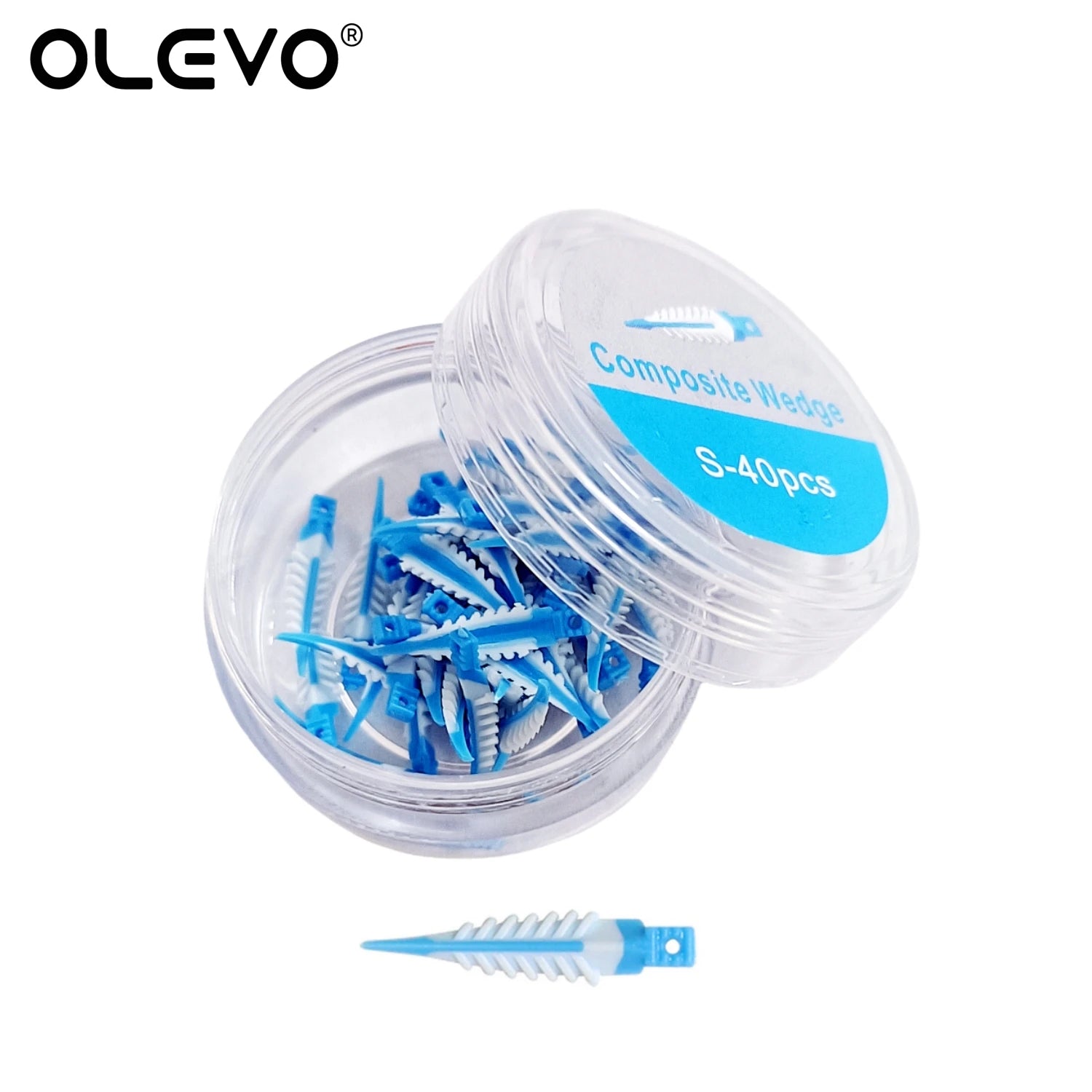 Dental Autoclave Sterilizable Silicone Interdental Wedges Kit Sealing Composite Filling Teeth Gap Wedge for Tooth Restoration