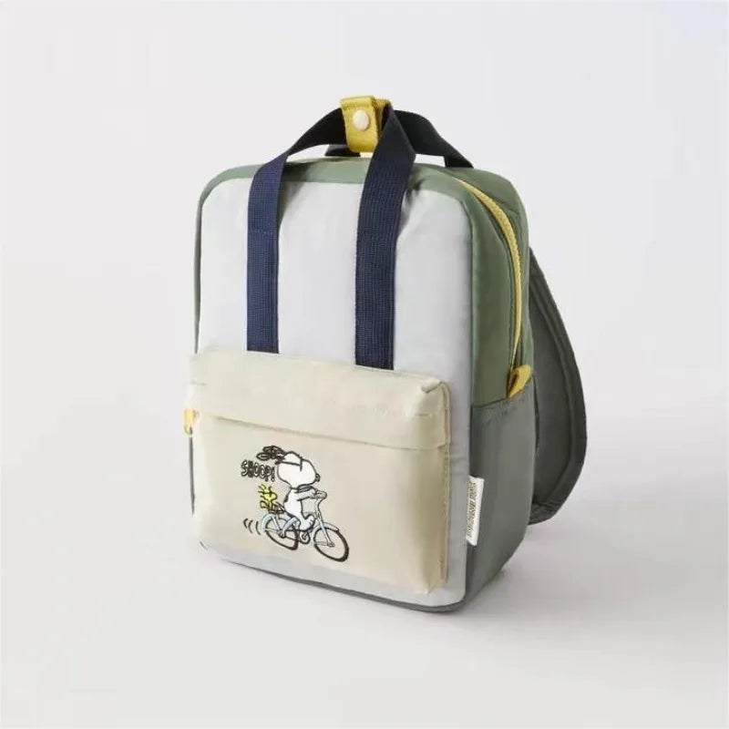 New Fashion Popular Snoopy Backpack Cartoon Back-to-school Season Student Schoolbag Travel Student Large-capacity Backpack