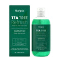 Tea Tree Essenti Al Oil Shampoo Repair Dry Damaged Reduce Dandruff Nourish Hair Cleansing Scalp Refreshing Oil Control Shampoo