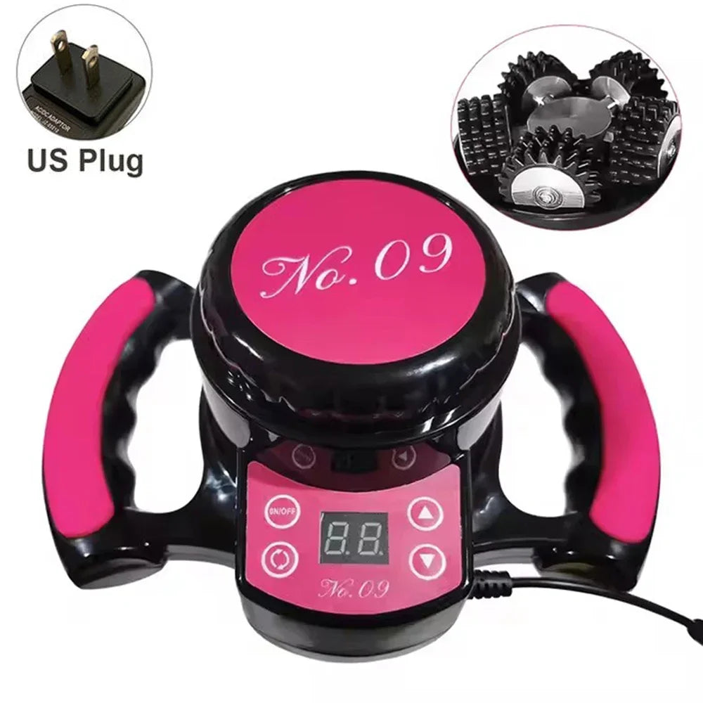 New Handheld Fitness Inner Roller 360 Vibrating Massager Cellulite Reduce Muscle Relax Butt Lift Body Shapping Slimming Machine