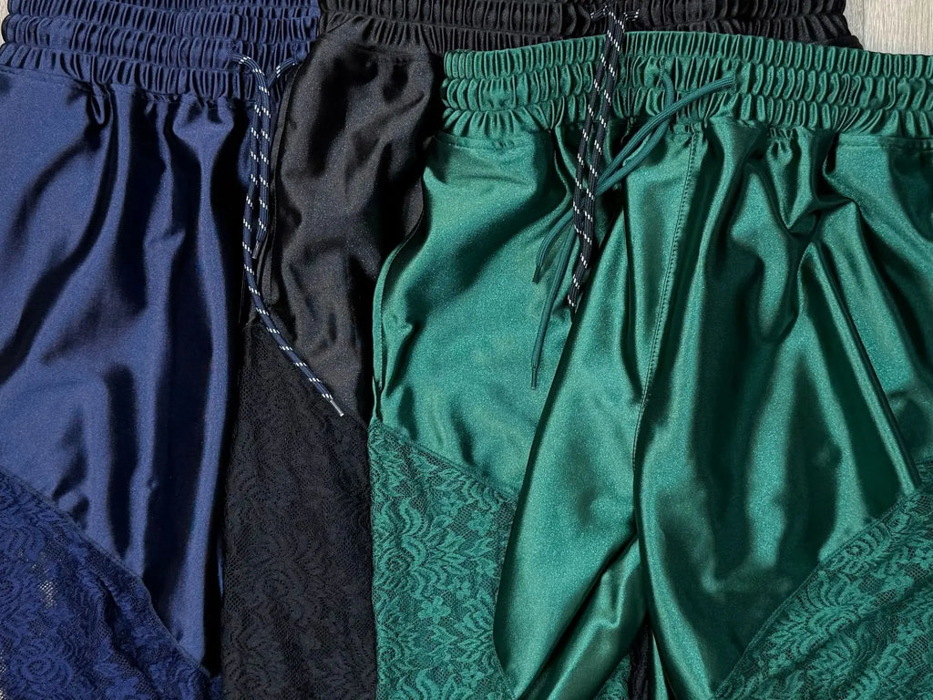 New Arrival Women's Drawstring Loose Casual Shorts Fashion Lace Splicing Sports Pants Summer Comfort Versatile Shorts Streetwear