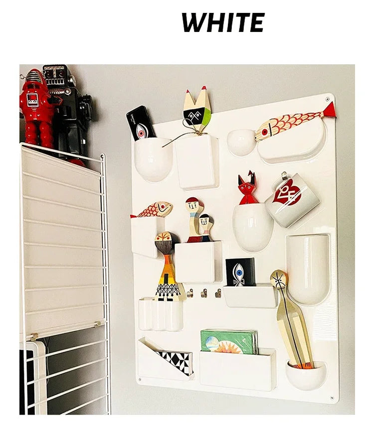 Wall Holder Offices Kitchens Organizer Desktop Shelf Nordic Wall Storage Rack Organiser For Workshops Bathrooms Children's Rooms