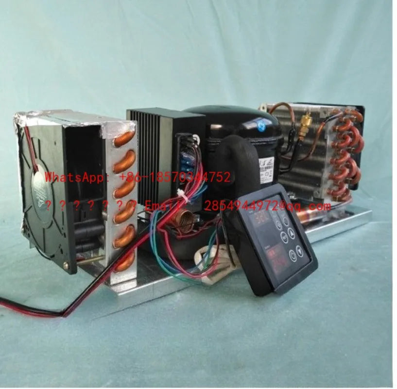 BD35A Mini Air-Cooled Integrated Unit Assembly 12V24VStart-Up Refrigeration Micro Air Conditioning Unit