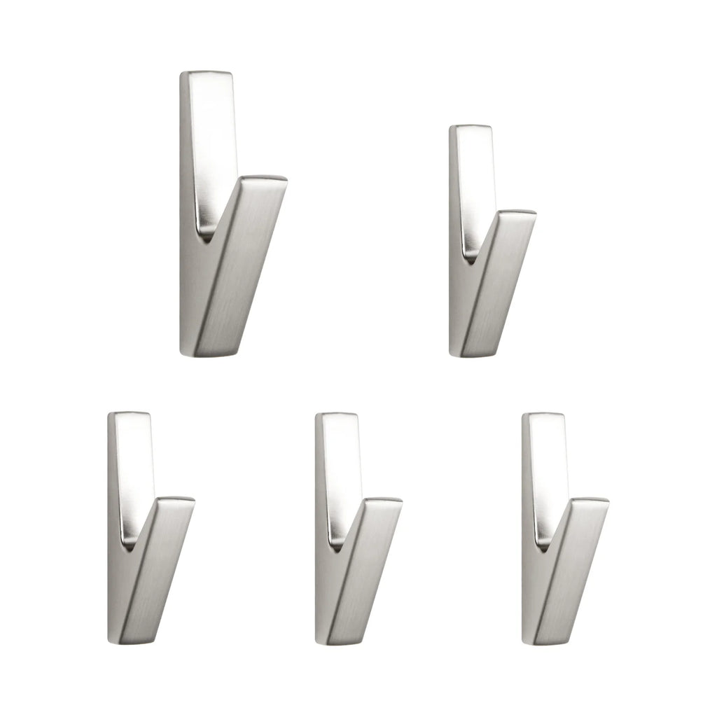 SARIHOSY 1/5Pcs Towel Hooks Matte Wall Hook for Home Decorative Hook Bathroom Accessories Wall Hooks Wholesale