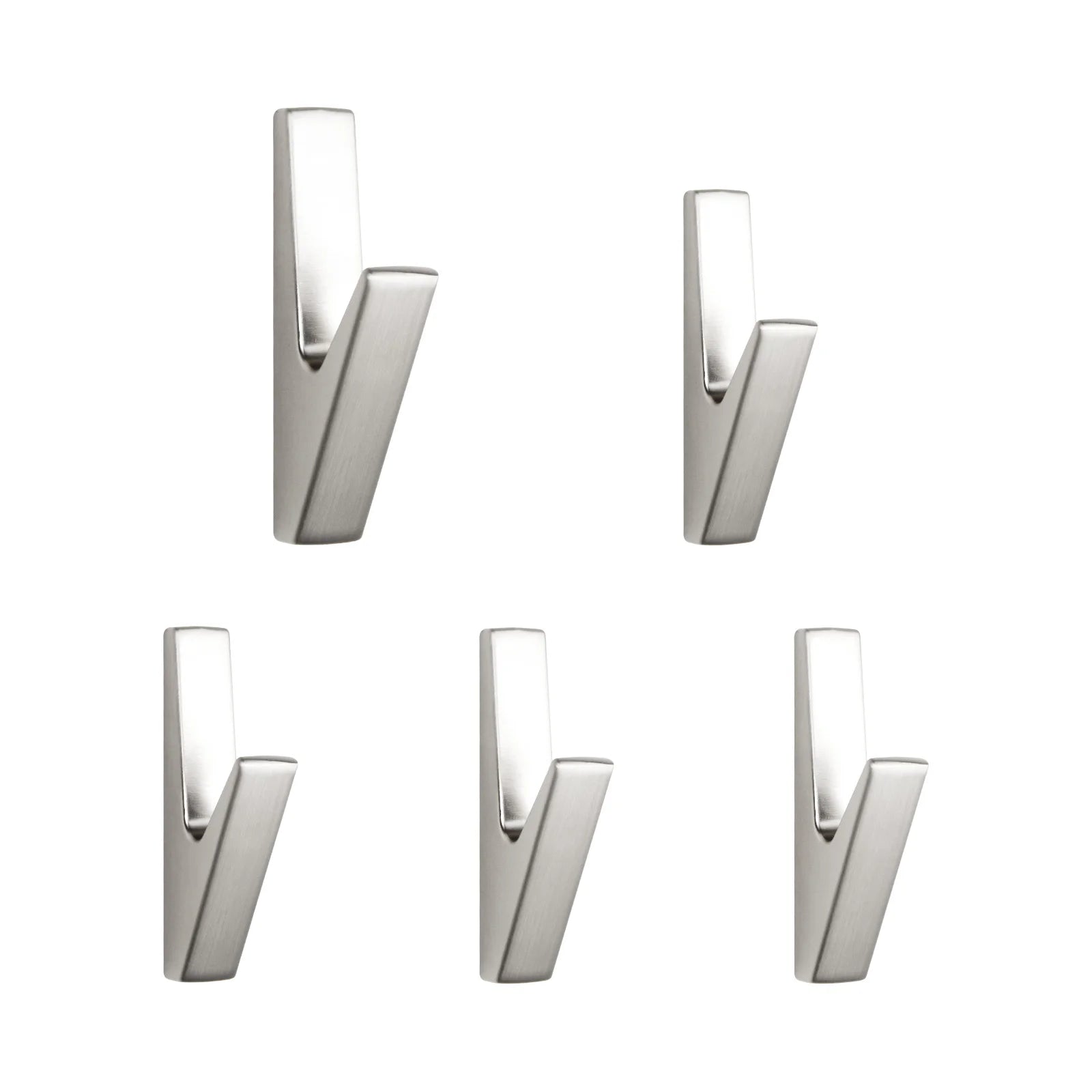 SARIHOSY 1/5Pcs Towel Hooks Matte Wall Hook for Home Decorative Hook Bathroom Accessories Wall Hooks Wholesale