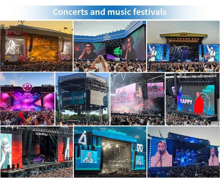 P2.6 Stage Led Video Wall Portable Led Screen Panel Indoor Rental LED Display