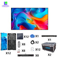 Whole set Outdoor P3.91mm 3x2m LED screen Events use