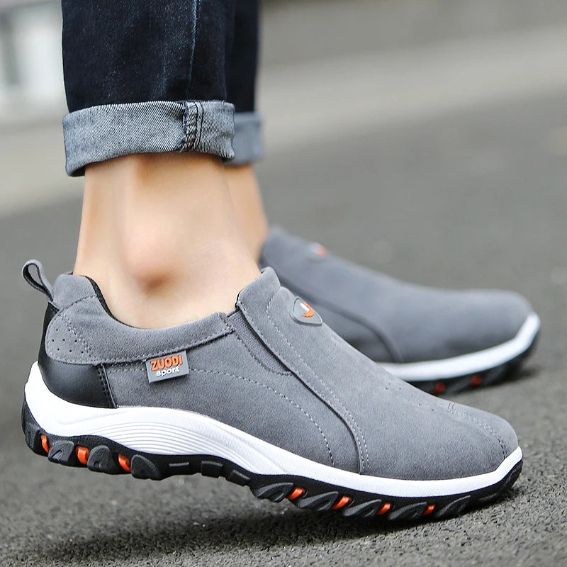 2023 New Casual Shoes Men's Sneakers Fashion Outdoor Walking Loafers Comfortable Shoes Men's Shoes Lightweight Plus Size 50