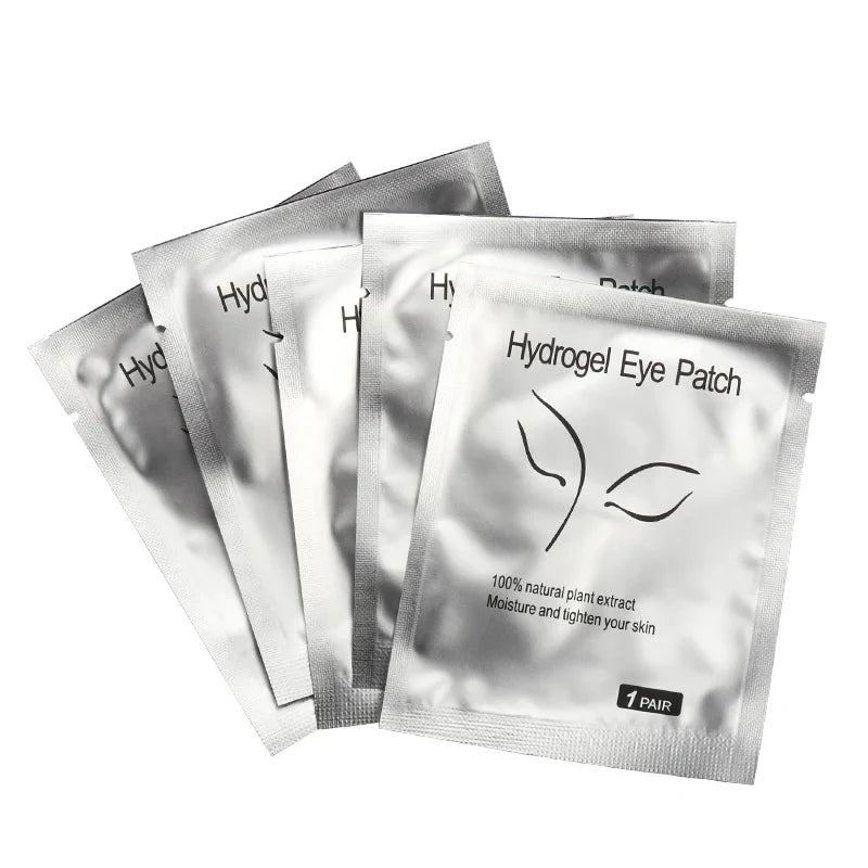 200 Pairs Eyelash Under Eye Patches Eye Pad Isolation Remove Hydrogel Eye Patch Sticker Gasket Eyelash Extension Makeup Tools