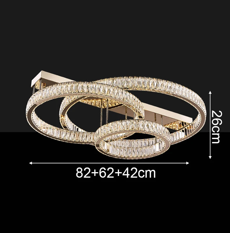 Nordic home decoration salon bedroom decor smart led lamp lights for room dimmable Ceiling light lamparas indoor lighting