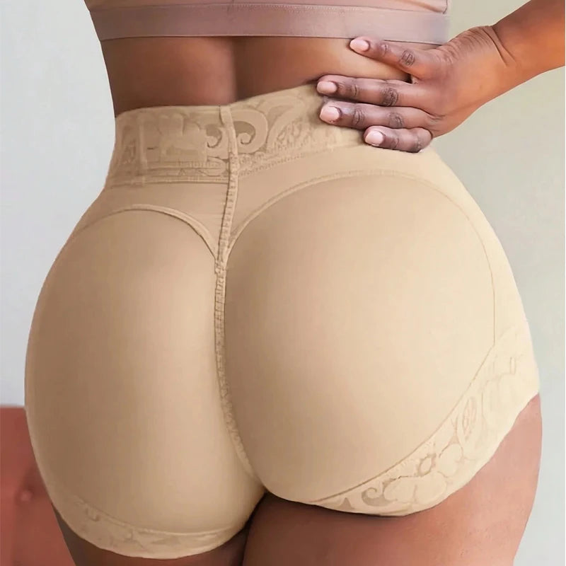 AfruliA Booty Enhancer Fajas Colombianas Girdle Tummy Control Panties Butt Lifter Body Shaper Postpartum Waist Trainer Shapewear