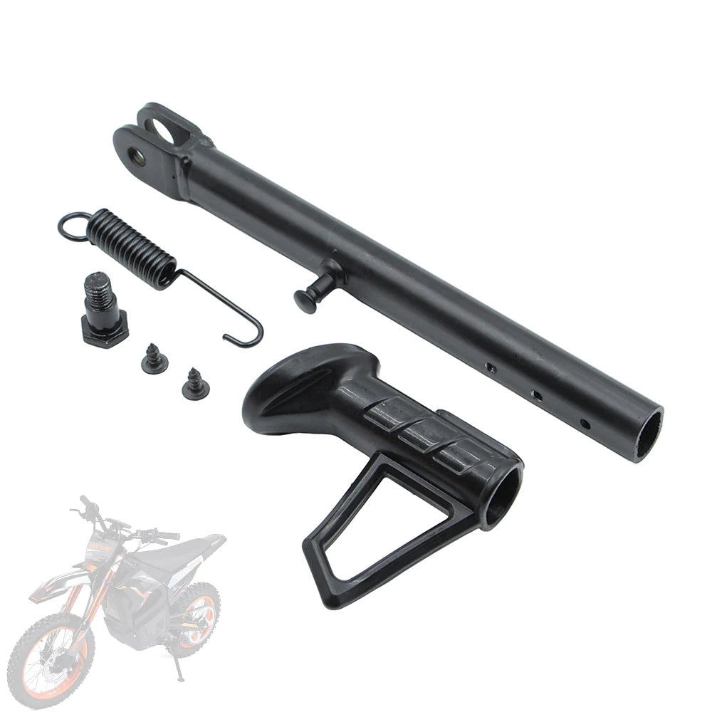 E-Bike Scooter 250/270/290mm Kickstand Side Supports Stand Electric Dirt Bike Moped Parking Bracket Modified Accessories