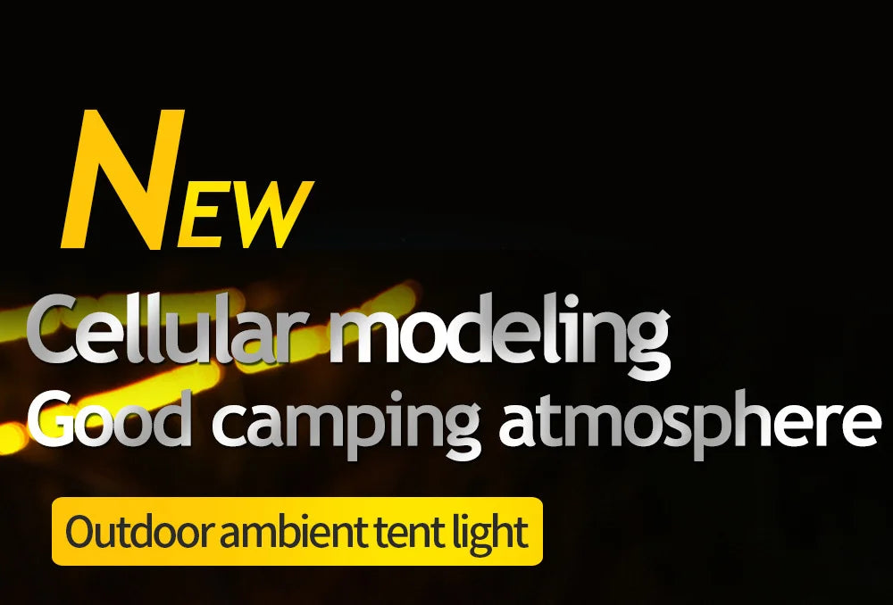 Camping Lights,Rechargeable Telescopic Tent Lights 2000mAh Camping Lanterns,Portable Flashlights For Camping, Hiking, Emergency