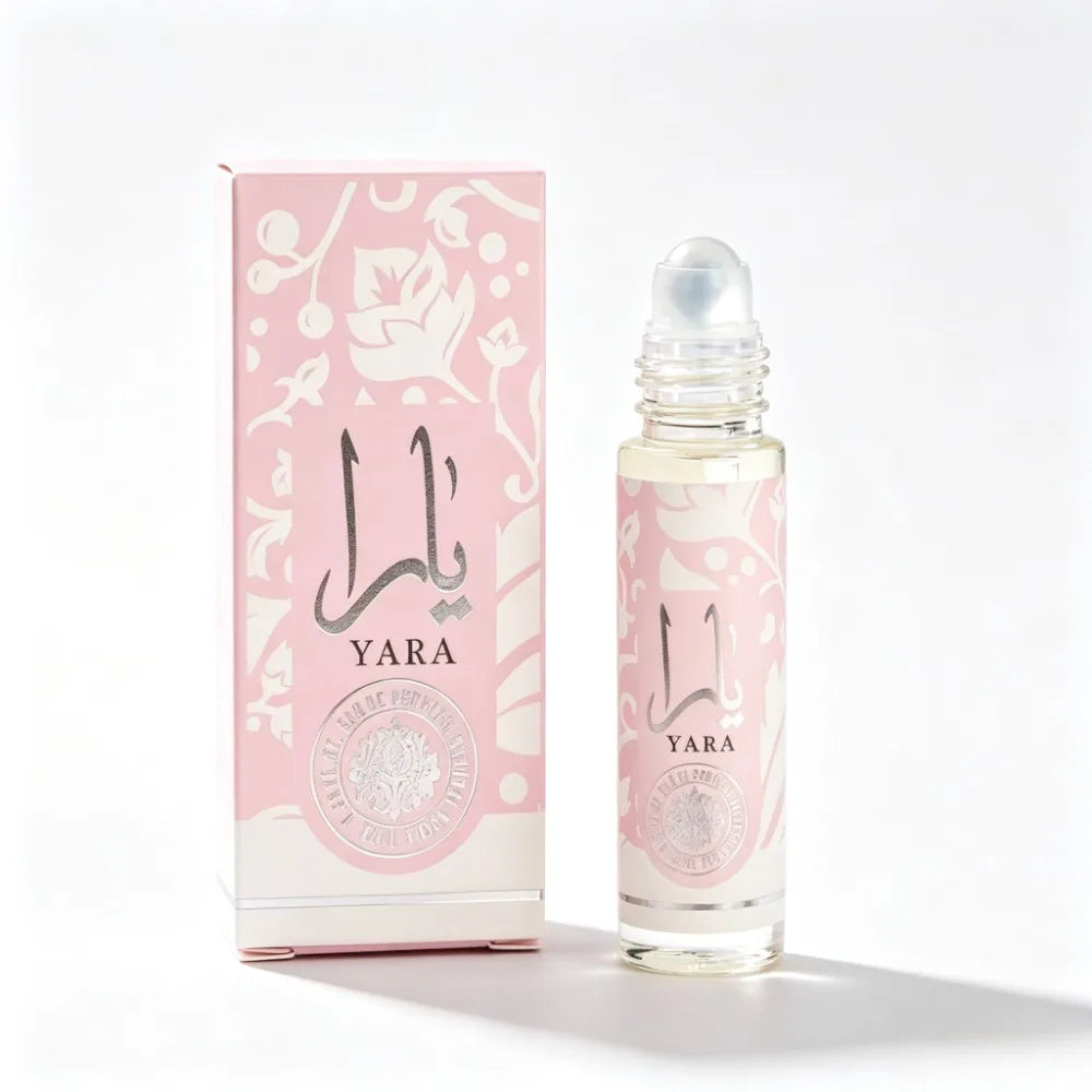 2026 New YARA Arabic Roll On Perfume Oil Portable Mini Rollerball Long Last Sweet Floral Fruity Aroma Travel Size Perfume Gift