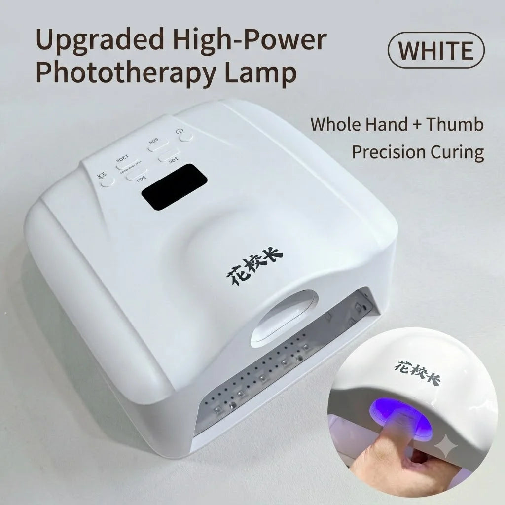 Dual Use Nail Lamp Cordless Manicure Dryer Wireless UV Light 78LEDs Fast Nail Gel Curing Smart Auto Sensor With Single Thumb Nai