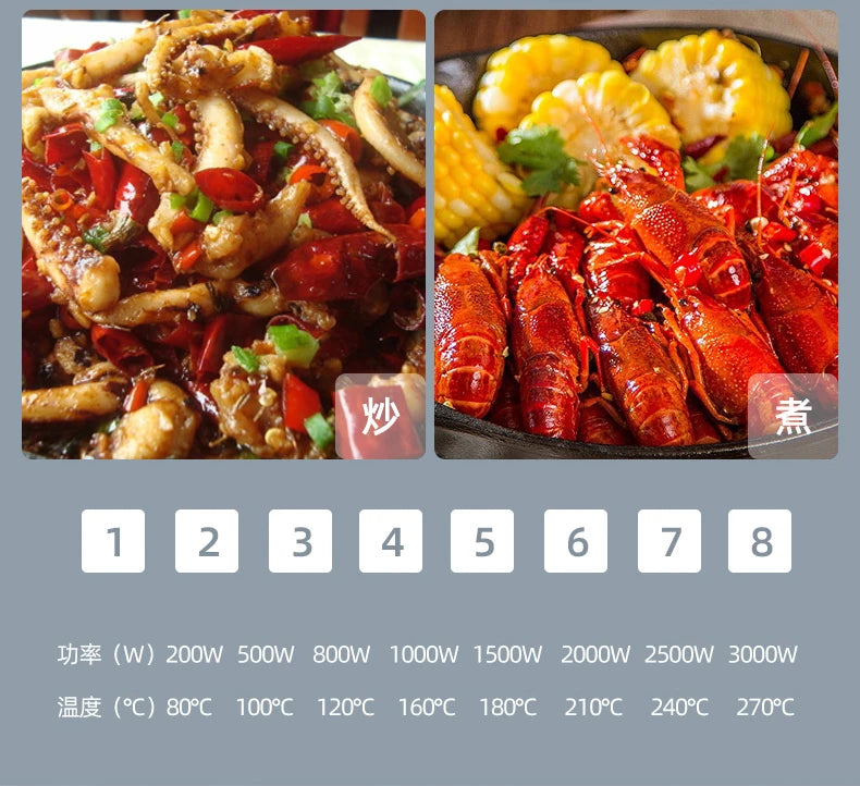 Embedded induction cooker single stove inlaid fire concealed electromagnetic stove  induction cooktop