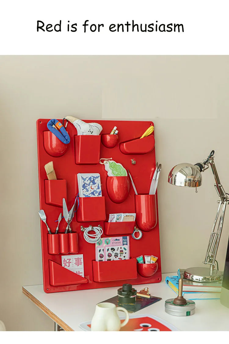 Wall Holder Offices Kitchens Organizer Desktop Shelf Wall Storage Rack Organiser For Workshops Bathrooms Children's Rooms