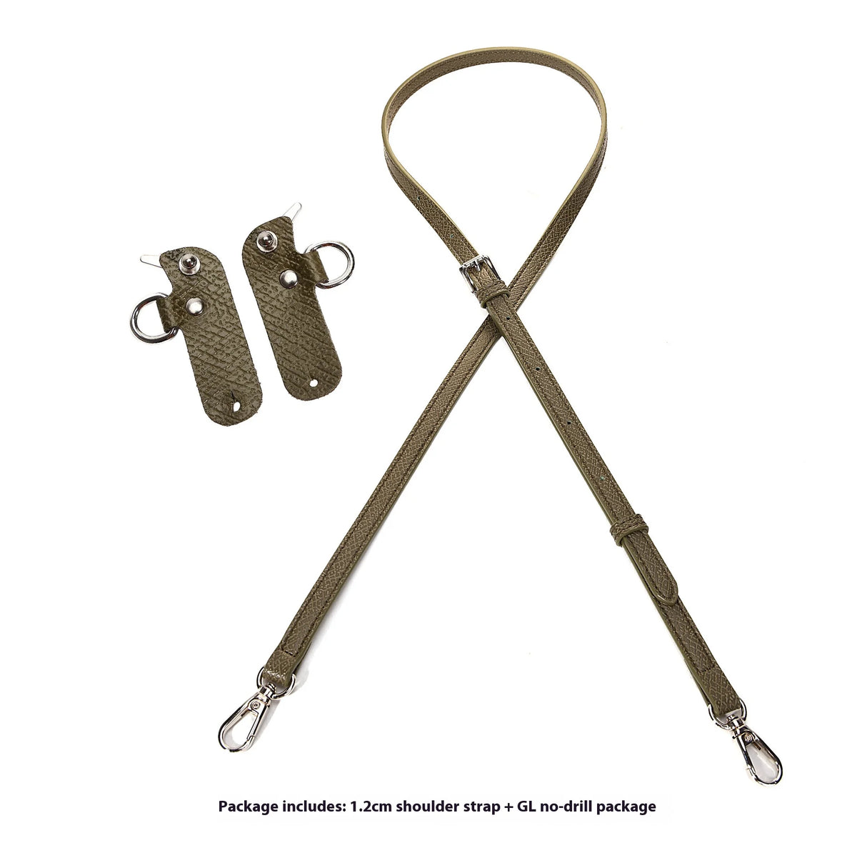 Leather Bag Shoulder Strap Replacement Crossbody Adjustable Conversion Kit Fit for Longchamp Mini Pouch