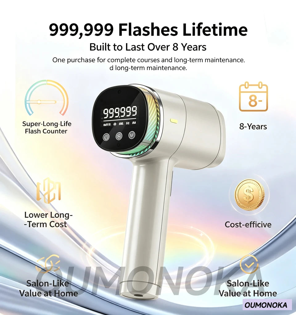 Electric IPL Permanent Laser Hair Removal Epilator for Women Facial Shaver Makeup Machine Men's Hair Cutting Tool