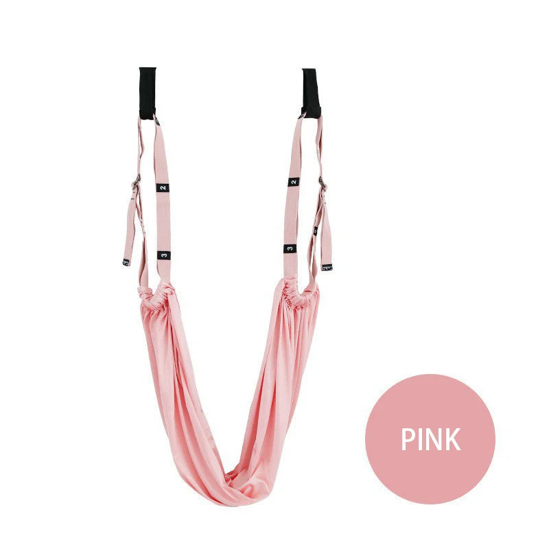 Hanging Rope For Aerial Yoga No-Drill Portable Lower Back Trainer Stretching Band Elastic Rope Dance Training Fitness Equipment