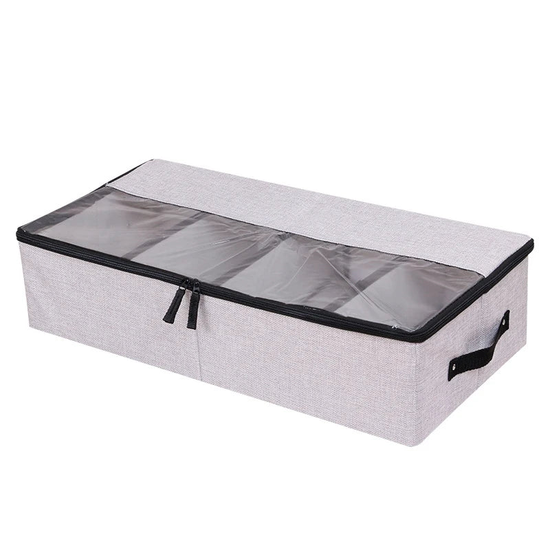 Thickened folding storage box Underwear divider with lid Closet storage box Shoes storage box Dust cover Drawer storage box Adju