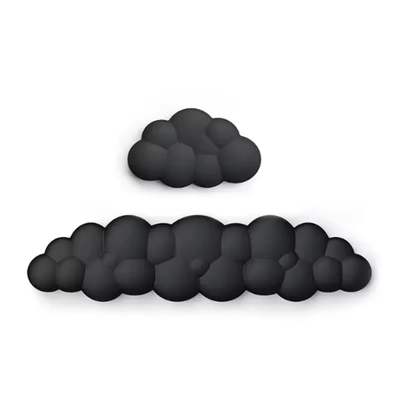 Cloud Shape Wrist Rest Pad Soft PU Material Memory Foam Anti-Slip Desktop Office Gamer Mouse Wrist Rest Pad
