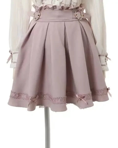 Japanese Liz Dress Sweet Girls Mine Bow Two-Way Detachable Apron Suspender Dress Women's Slim Bow Sleeveless Strap Dress Girls