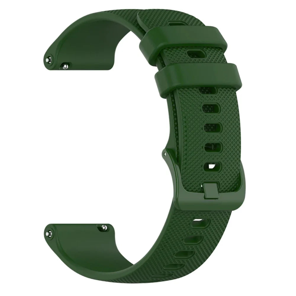 Silicone Strap For Garmin Vivoactive 5 4 Band Forerunner 165 265  255 245 645/Venus 3 Watchband 20mm 22mm Sports Bracelet Correa