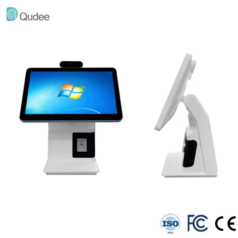 Intelligent Touch Screen POS Terminal With QR Code Scanner And Built In Printer For Supermarket And Restaurant
