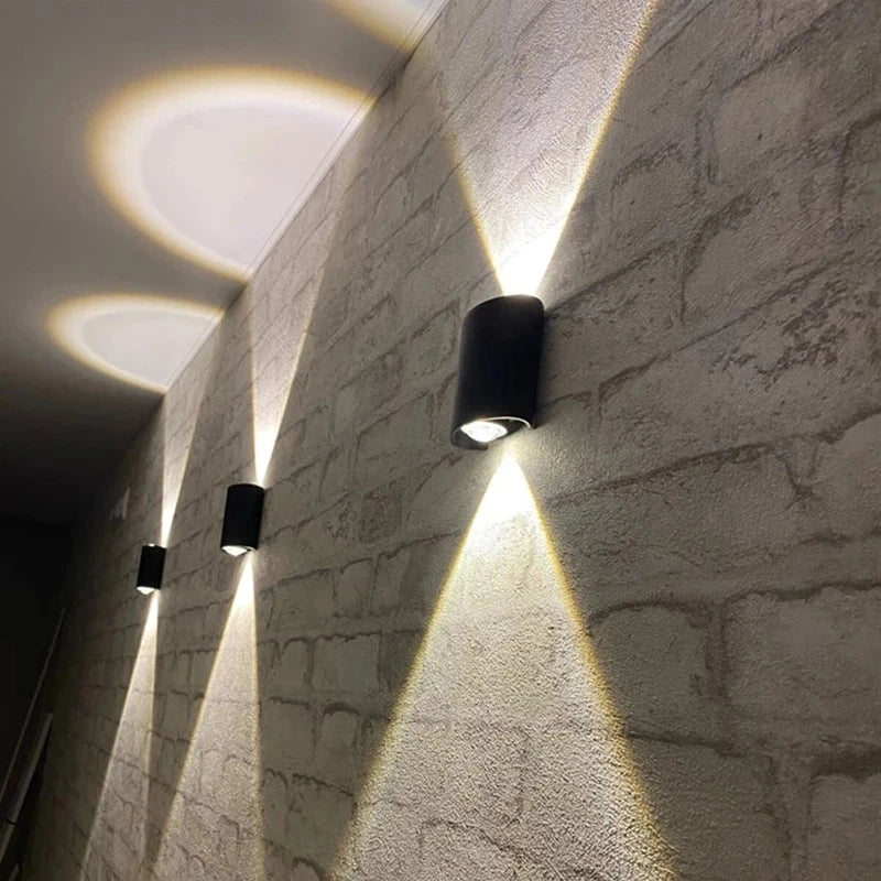 Led Wall Lamps Outdoor Indoor Waterproof IP65 wall lights for home AC110-220V 2/4/6/8/10/12W Garden Lights Outdoor Light decor