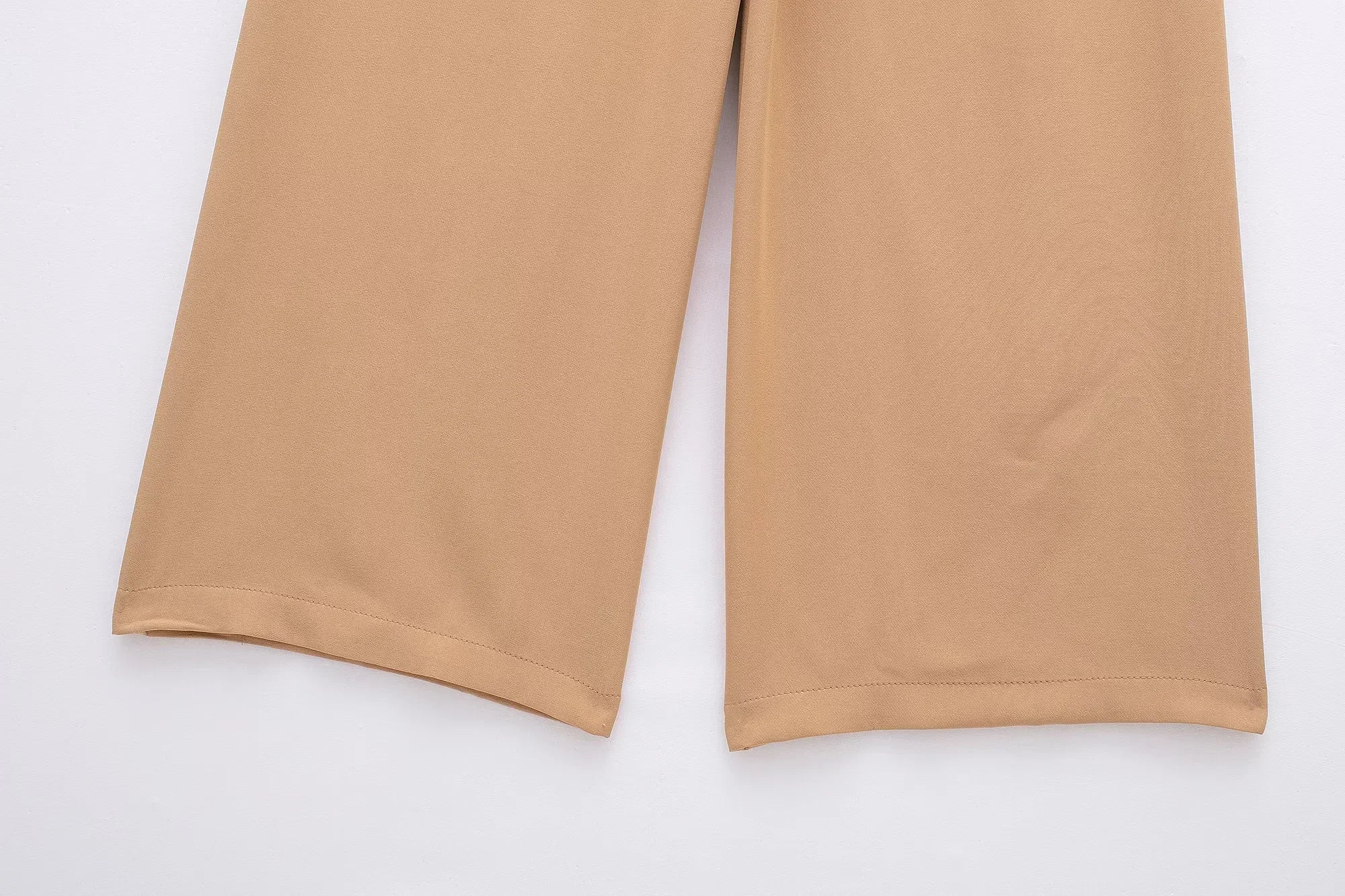 HXAO 2024 Women's Pants Baggy Wide Pants Woman Fashion Black Trousers Casual High waisted Pants Autumn Bluey Flared leggings