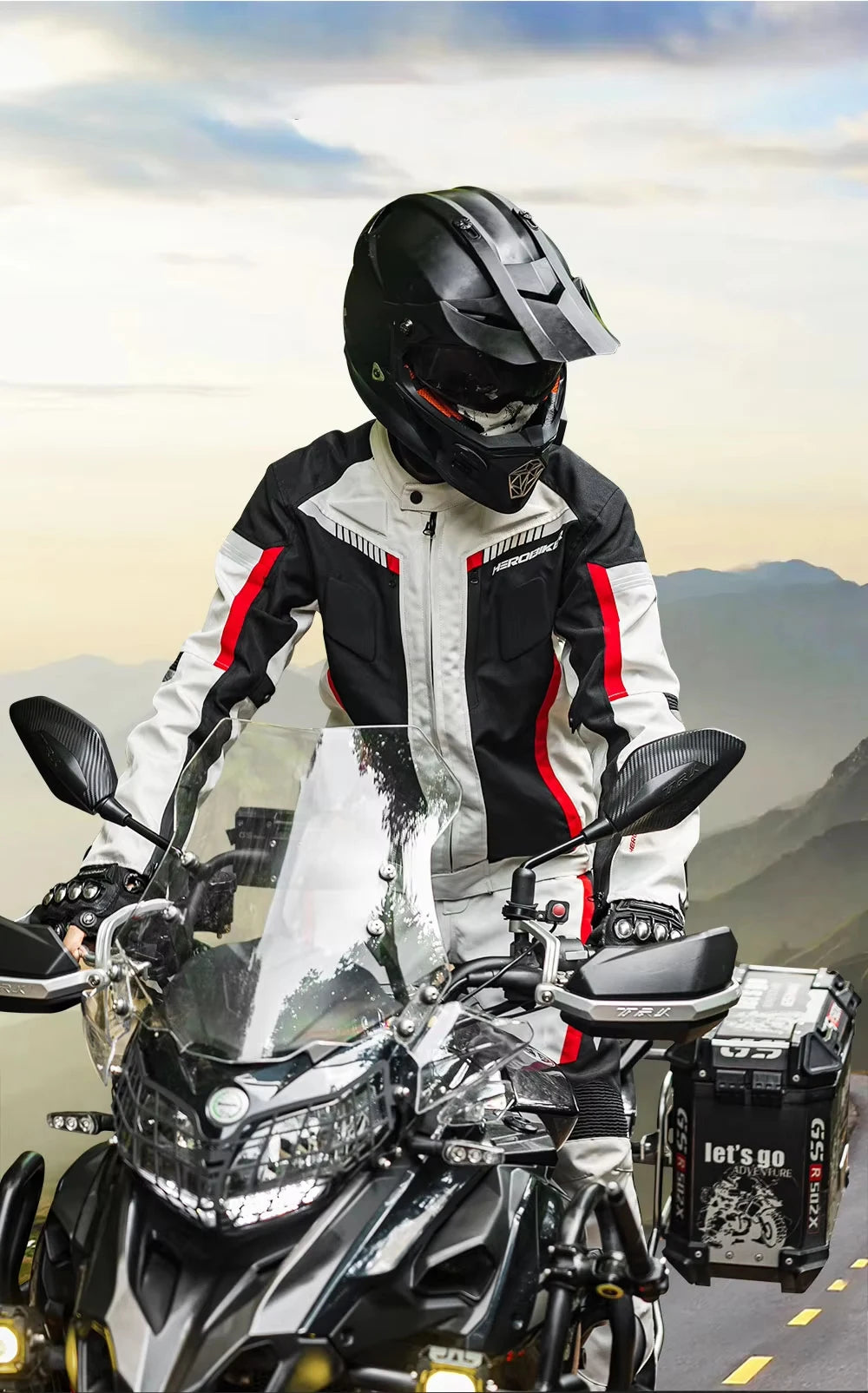 Motorbike Riding Jacket Waterproof Moto Garments Casual Biker Jackets Wear Resistant Motorcycle Wear