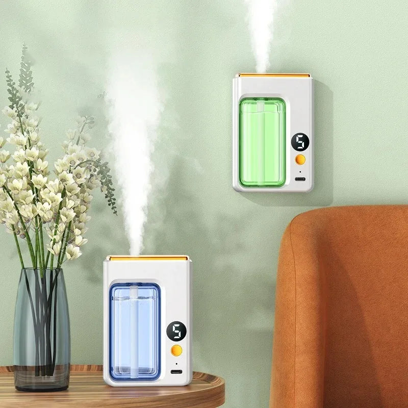 Automatic Aromatherapy Diffuser Machine Portable Essential Oil Fragrance Sprayer for Home Hotel Room Spa Scent