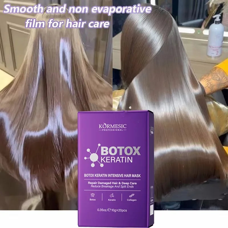 Magical 5 Second Keratin Hair Mask Repair Damage Frizzy Soft Smooth Shiny Hair Deep Moisturize Hair Treat Repair Hair Care Mask