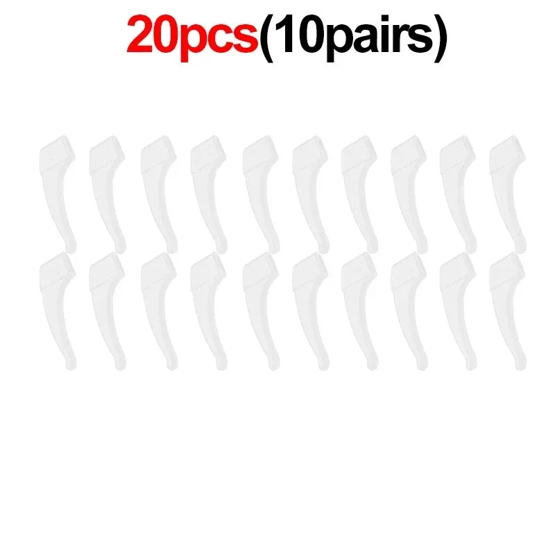 Silicone Ear Hook Anti-slip Glasses Leg Ear Sleeve Bracket Fastener Sunglasses Accessories Grip Anti-fall Eyewear Holder