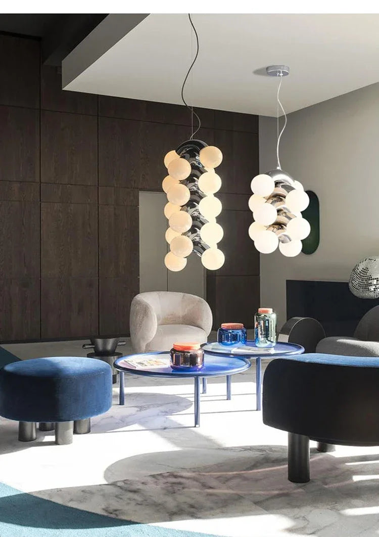 Modern Creative Lighting Design Rainbow Wall Light Childern's Room Kindergarten Asile Bedroom Bathroom Glass Ball Wall Lamp