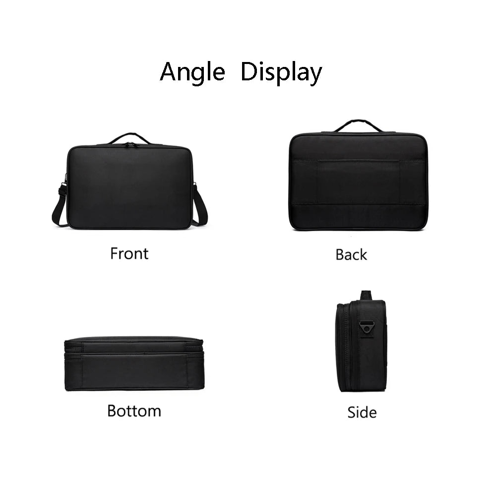 Large Capacity Makeup Case - 3 Sizes Cosmetic Organizer Brush Bag Barber Train Case for Makeup Artists Hair Cutter Sets